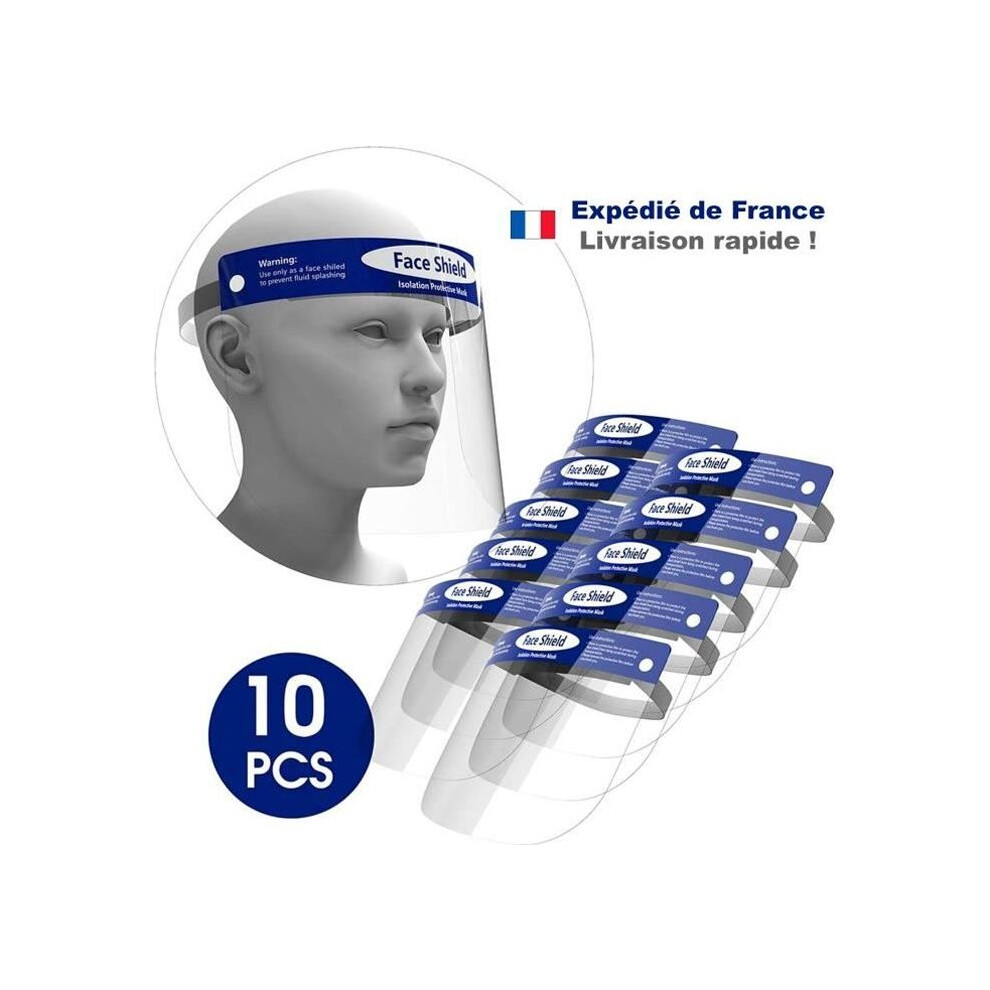 Protective Visor - Skylantern - Pack Of 10 - Colorless - Polycarbonate 7333425887936