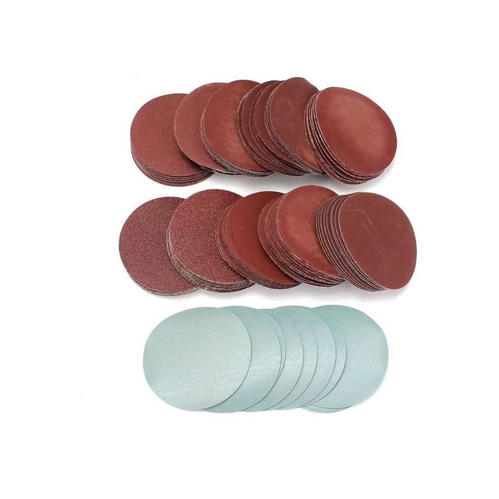 100 Pack 3 Inch 75Mm Sandpaper Sanding And Polishing Discs, 80-3000 Grit 7333425890028