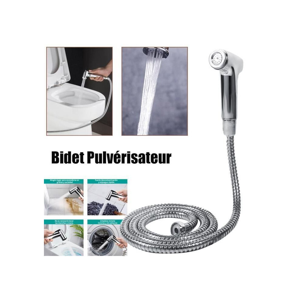 Bidet Shower Kit, Toilet Shower Sprayer For Intimate Hygiene, Handheld Shower Hose Holder 7333425887752