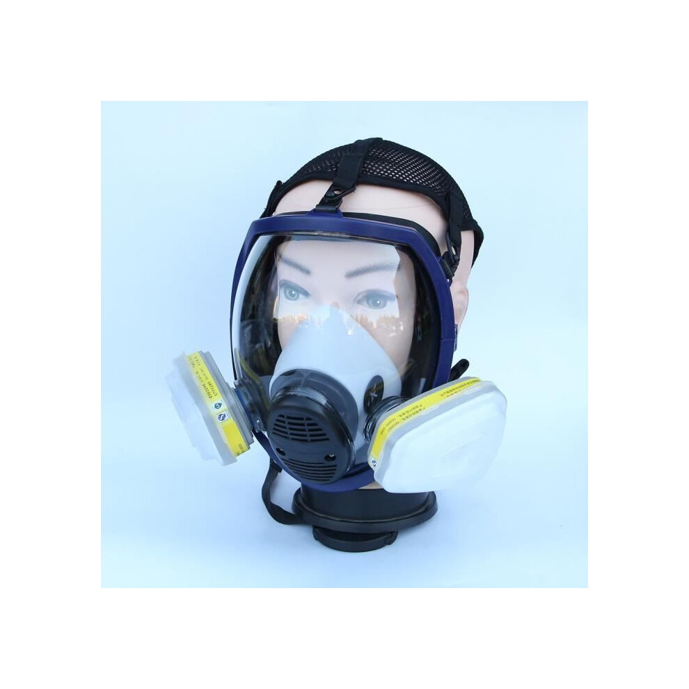 Full Face Chemical Mask, Gas Mask, Dust Respirator, Paint Filter Mask 7333425888230