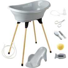 Pack Bad - THERMOBABY - VASCO 9 in 1 - Grau Charme