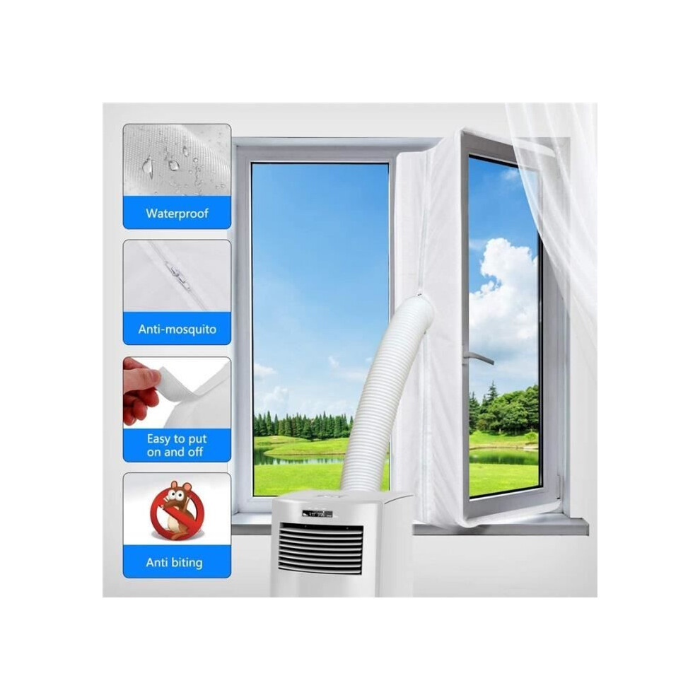 Curtains, Window Seal For Portable Air Conditioner, 300Cm, 400Cm, 500Cm, 300Cm [E4310] 7333425885628