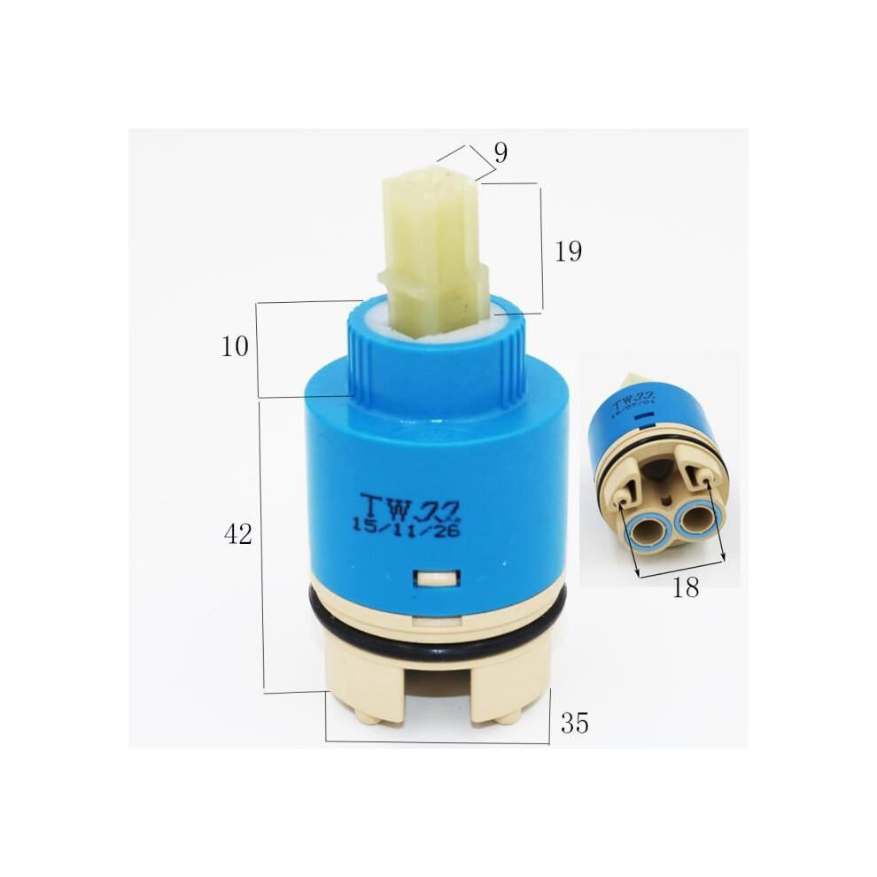 35Mm Ceramic Cartridge For Mixer Taps, Kitchen And Bathroom Faucets 7333425887370