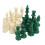 32-teiliges internationales Schachfiguren-Set aus 5