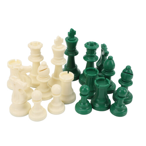 32-teiliges internationales Schachfiguren-Set aus 2