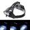 Motion Sensor Activated Rechargeable Headlamp, Waterproof Flashlight With Adjustable Base, Features Red Indicator Light & High-Quality Batteries For S 7