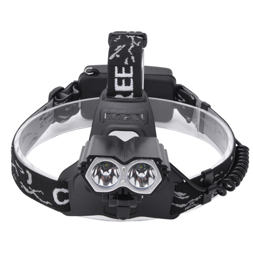 Motion Sensor Activated Rechargeable Headlamp, Waterproof Flashlight With Adjustable Base, Features Red Indicator Light & High-Quality Batteries For S 1