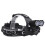 Motion Sensor Activated Rechargeable Headlamp, Waterproof Flashlight With Adjustable Base, Features Red Indicator Light & High-Quality Batteries For S 6