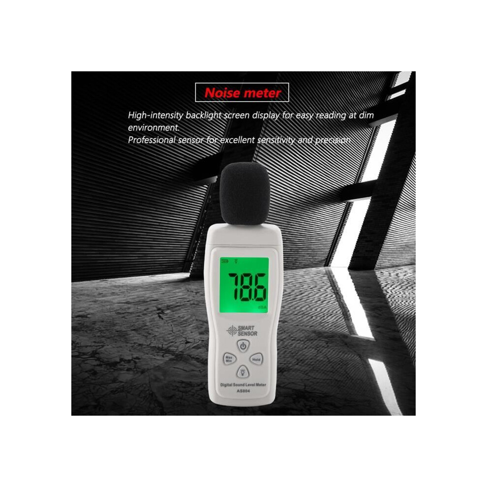Professional Digital Sound Level Meter 30-130 Db - Decibel Measurement - Sound Level Meter - Lcd Display 7333425884669