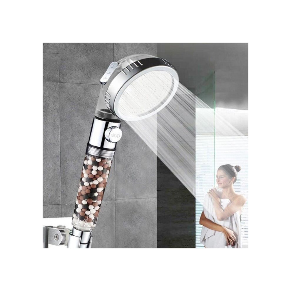 Shower Head With Limescale Filter, 3-Mode Shower Head, Water-Saving Shower Head, Universal High-Pressure Shower Head 7333425886977