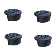 Waterproof Solar Light Replacement Top, Outdoor Lighting Solution with Energy Efficient Solar Panel, Automatic Switch Garden Decor Lights for Patio, Y