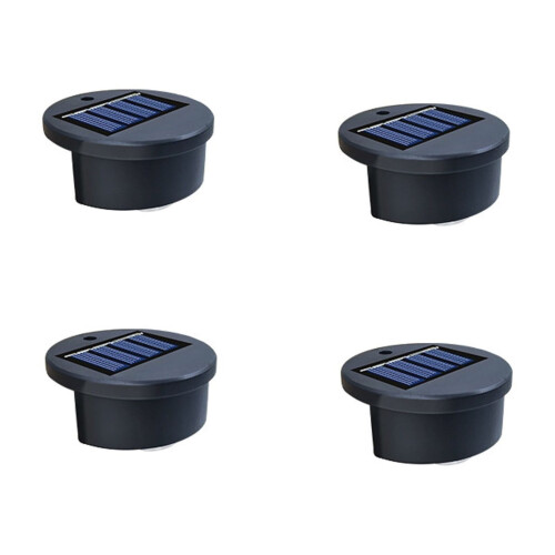 Waterproof Solar Light Replacement Top, Outdoor Lighting Solution with Energy Efficient Solar Panel, Automatic Switch Garden Decor Lights for Patio, Y