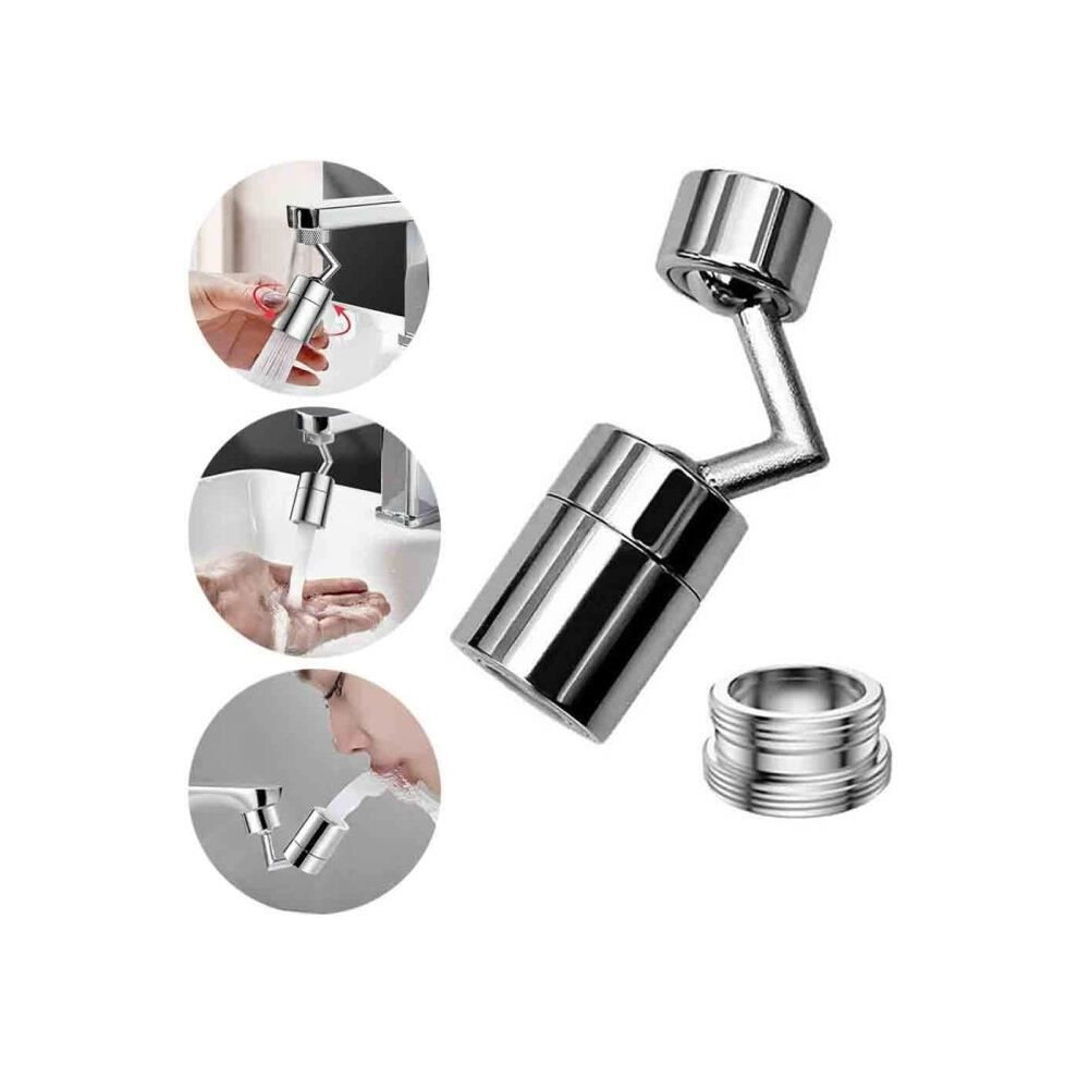Amoune Universal Splash Filter Faucet - Spray Nozzle - 720 Rotation 7333425865255