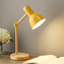 Desk Lamp With A Soft Light Source, Featuring An Adjustable Lamp Arm For Precise Lighting Control, A Stylish Addition To Any Home Office