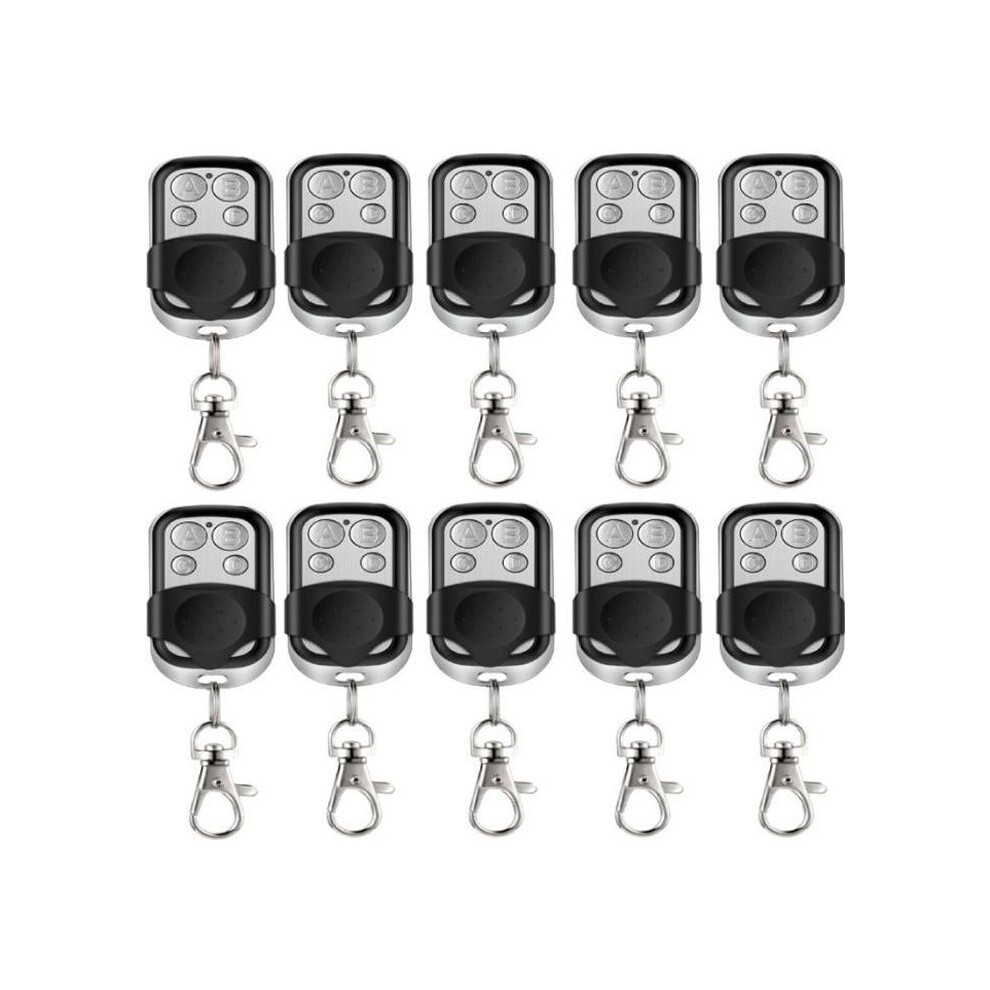 10Pcs Universal Garage Door Remote Controls, Alarm, Copy Ba 433 Mhz 7333425884201