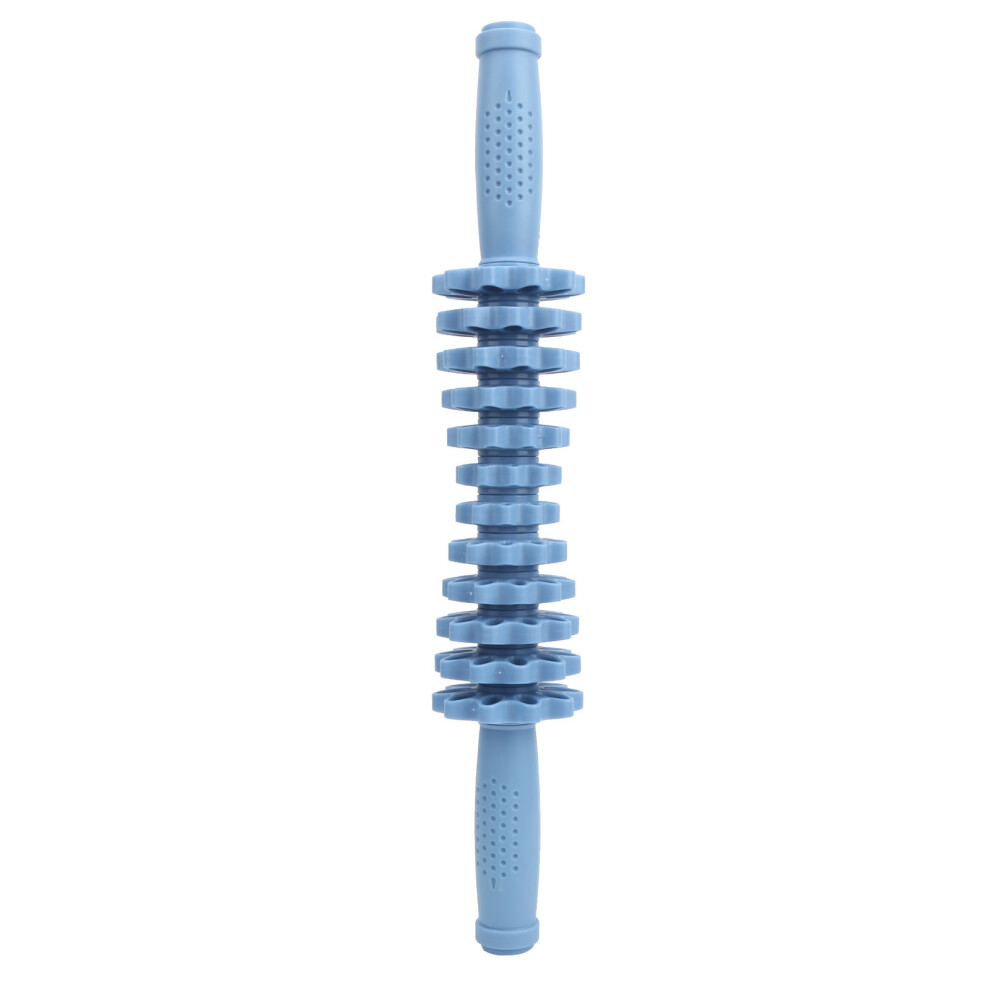 Deep Tissue Massager Roller Stick for Cellulite Massage, Real-time Translation of Muscle Pain Relief Tools with Trigger Points, Wood Therapy Inspired
