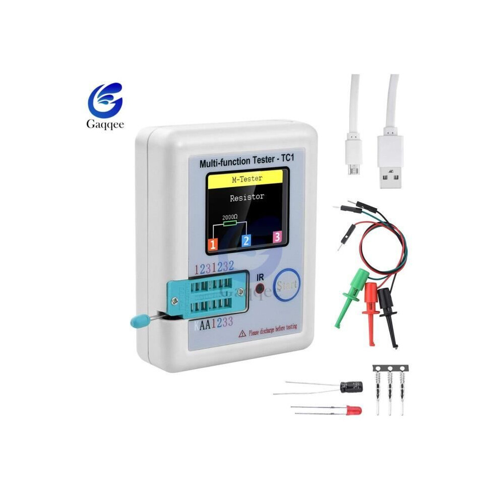 Multifunction Transistor Tester With 1.8 Inch (160 X 128) Tft Backlit Color Display For Diode T Lcr-Tc1 -Aoae783 7333425884898