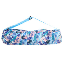 Yogamat draagtas van duurzaam canvas met ritssluiting over de hele lengte, groot vak, verstelbare schouderband, stijlvol printpatroon,