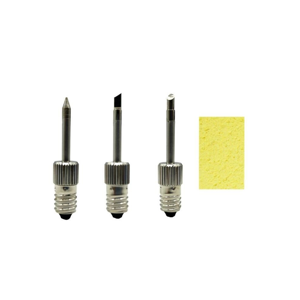 3Pcs Brass Usb Soldering Iron Tips For E10 Interface 7333425882948