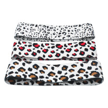 Leopard Print Fitness Bands, Three Levels of Resistance for Varied Workouts, Ideal for Men and Women