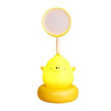 LED børnelampe til børneværelse, øjenbeskyttelsesbordlampe blød belysning genopladelig LED bordlampe kawaii design USB opladning sød tegneserie