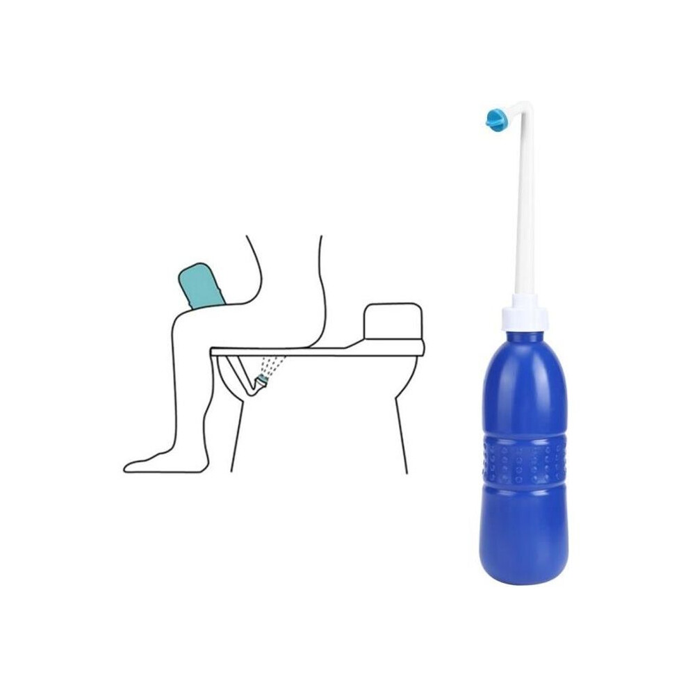 620ml Portable Bidet Sprayer, Hygienic Cleaner for Home, Bathroom and Travel