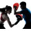 Boxing Focus Mitts, Elastic And Adjustable Strap Separate Finger Design Breathable Mesh Backing Dense Foam Padding (2Pcs) 8