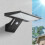 Motion Sensor Outdoor Flood Lights, Cool White Light, Adjustable Solar Panel, Durable ABS Material, Easy Installation for Home Security, Backyard, Gar 1
