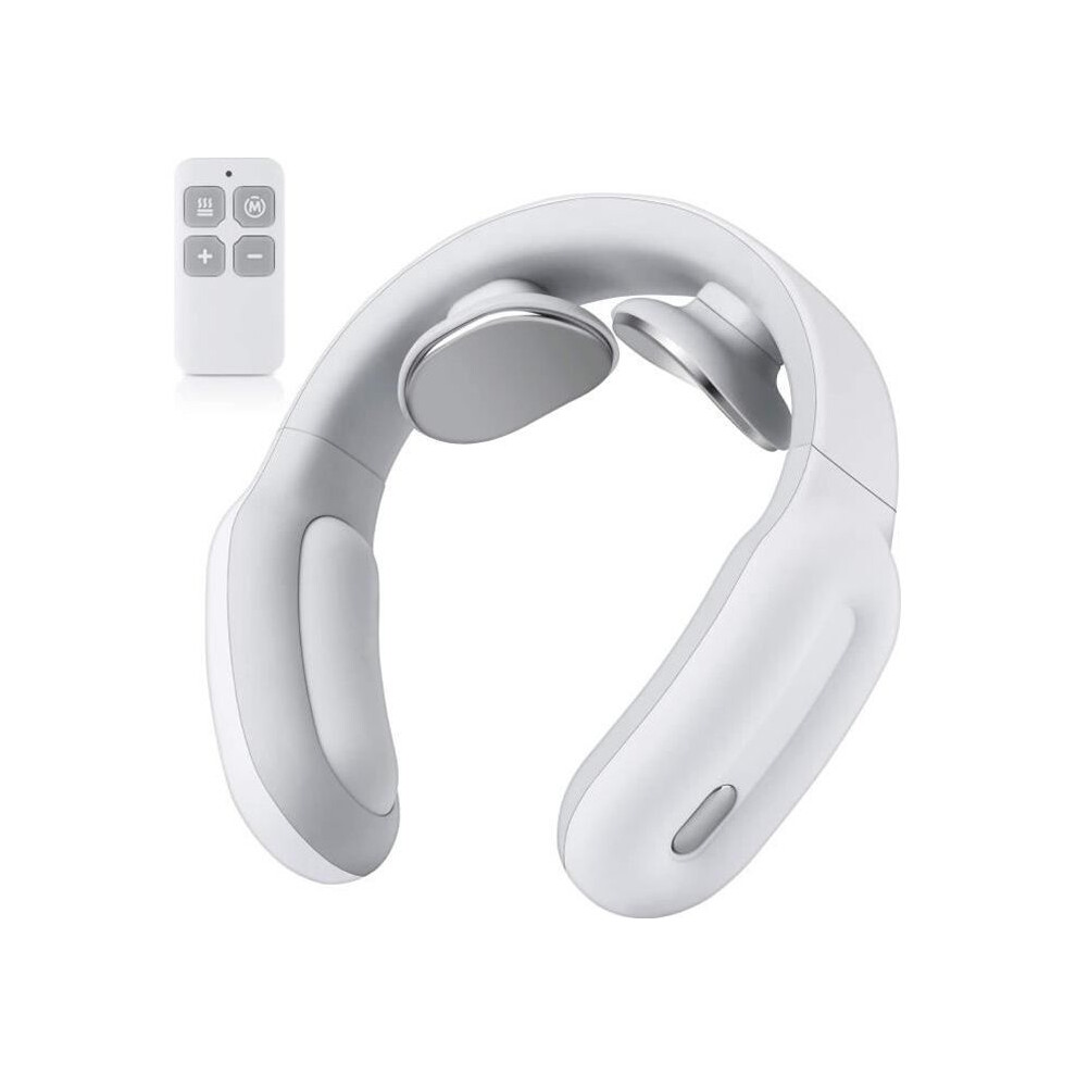 Smart Neck Massager, Electric Massage Device, Multi-function Pulse Vibration Kneading Physiotherapy Instrument