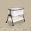 SnooBee Bedside Crib & Baby Co-Sleeper (White) 2