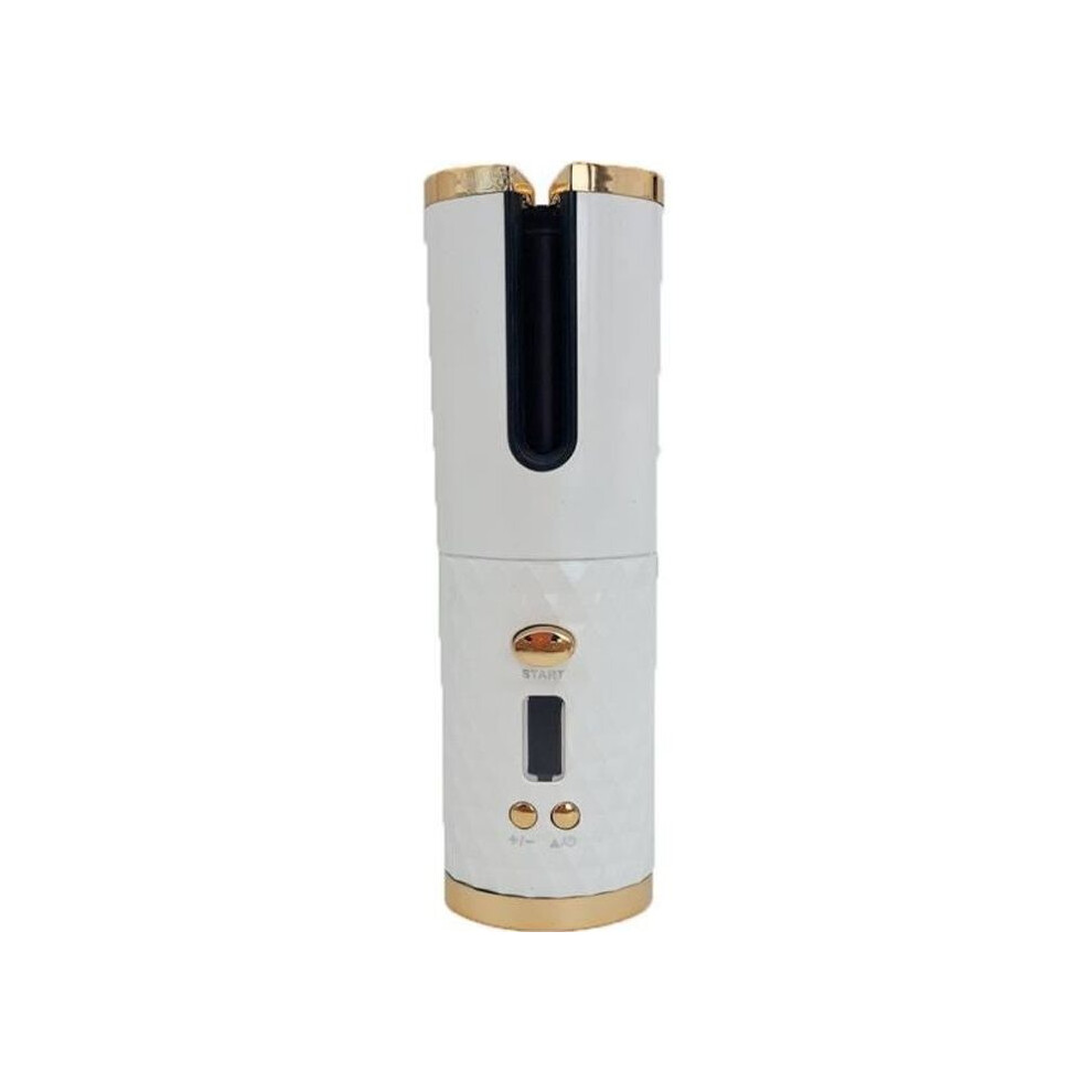 OUTAD Cordless Curling Iron - LCD Display - Ceramic Curling Iron - 80-230C - Bi-Directional Rotation