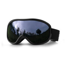 Occhiali da sci da indossare sopra gli occhiali da vista, occhiali da neve con design OTG e doppia lente antiappannamento per uomo, donna e ragazzo,