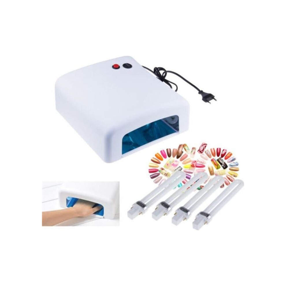 NETBOAT 36W UV Nail Lamp - Fast Drying & Burn Protection