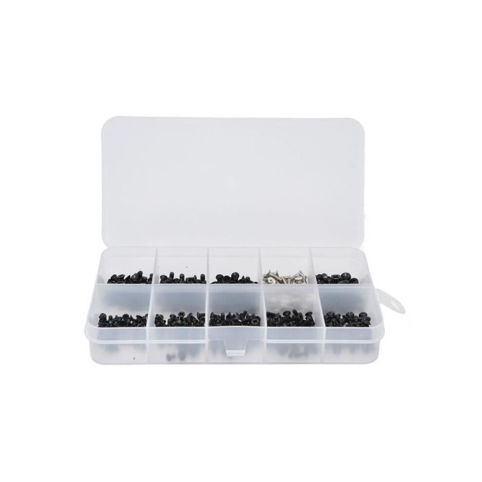 Akozon Stainless Steel Phillips Laptop Screws Kit (500Pcs) 7333425885840