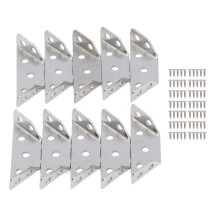 Connettore angolare universale per mobili Connettore angolare in acciaio inossidabile Staffe angolari resistenti Materiale durevole Supporto per