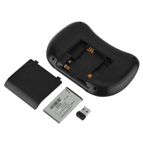 Wireless Keyboard - Unspecified - Mini Backlit Keyboard - Bluetooth - Touch Mouse - Black 2