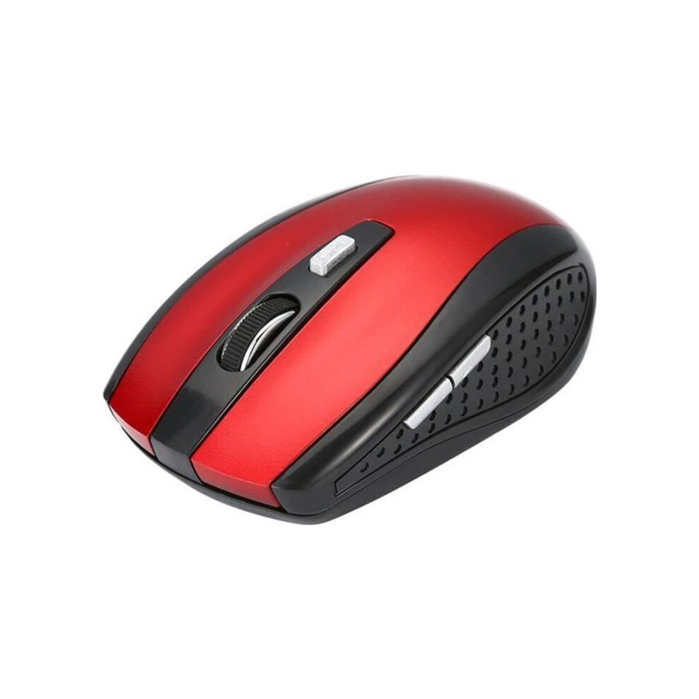 Wireless Mouse - Unspecified - Model - 6 Buttons - 1600 Dpi - Usb Red 7333425909287