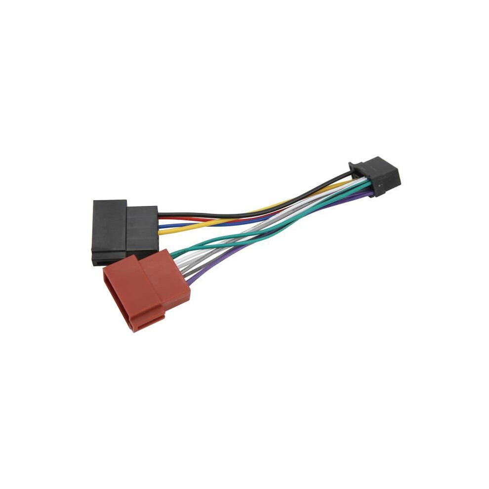 Radio Harness Adapter - Akozon - Iso - Compatible With Sony Jvc - Easy Installation - Abs Material 7333425915103