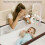 SnooBee Bedside Crib & Baby Co-Sleeper (White) 9