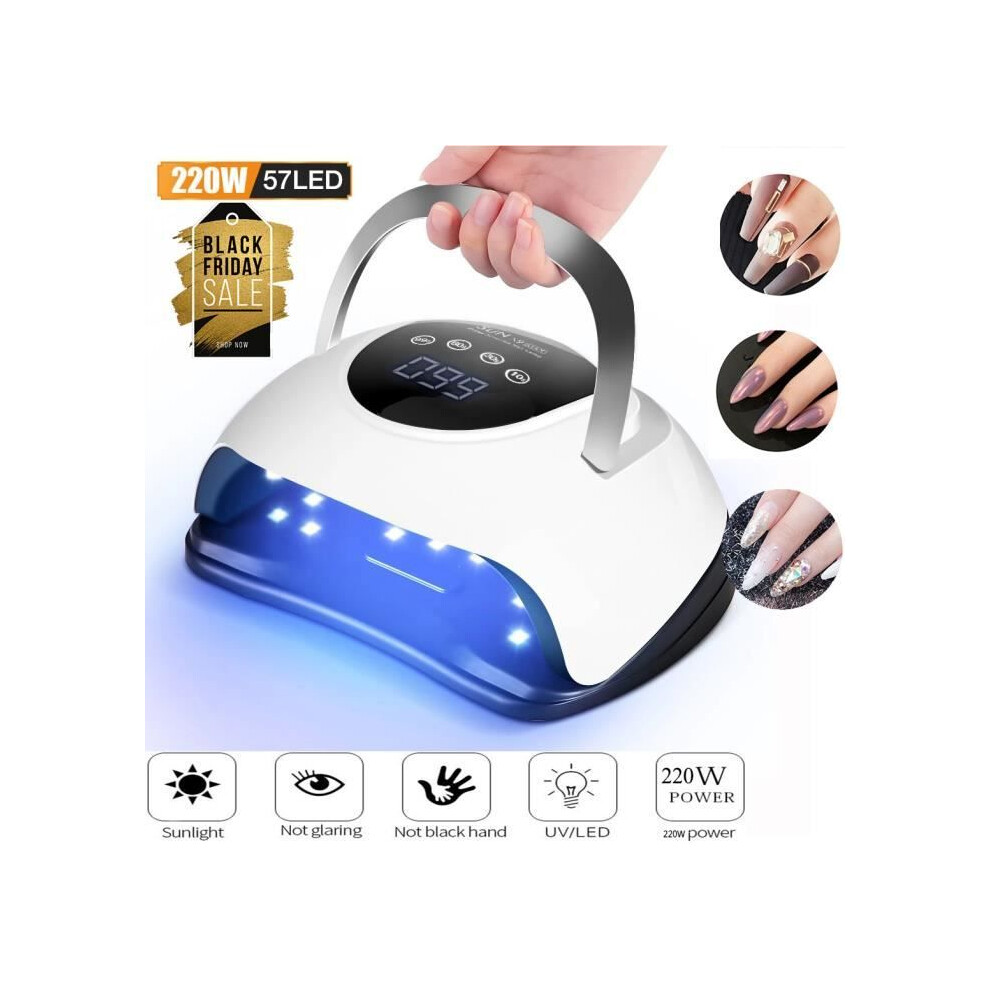 Light 220W Uv Led Nail Polish Dryer Lamp