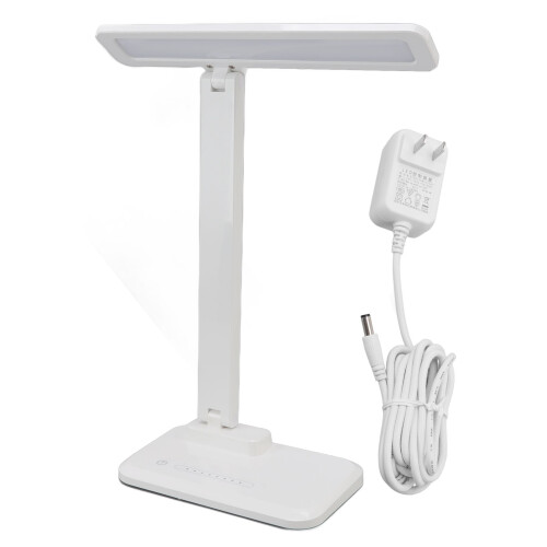 Foldable Led Desk Lamp With Touch Control And Eye-Caring Light Technology, Adjustable Brightness Modes For Creating A Comfortable Reading Environment