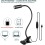 Flexible Reading Lamp, Multipurpose Clamp Base, Adjustable Gooseneck, Heavy Duty Clamp For Various Surfaces 6
