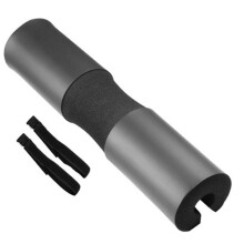 Protetor de barra profissional reforçado para conforto e durabilidade incomparáveis, superfície antiderrapante e tiras de velcro, espuma EVA