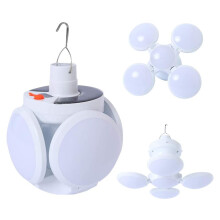 Solução de iluminação LED de alto lúmen para grandes áreas, com múltiplos feixes ajustáveis, ideal para fábricas, oficinas, escritórios e