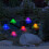 Ultra Bright7Color αλλάζει αυτόματα, Ηλιακή πλωτή λάμπα για λίμνες και πισίνες, 4