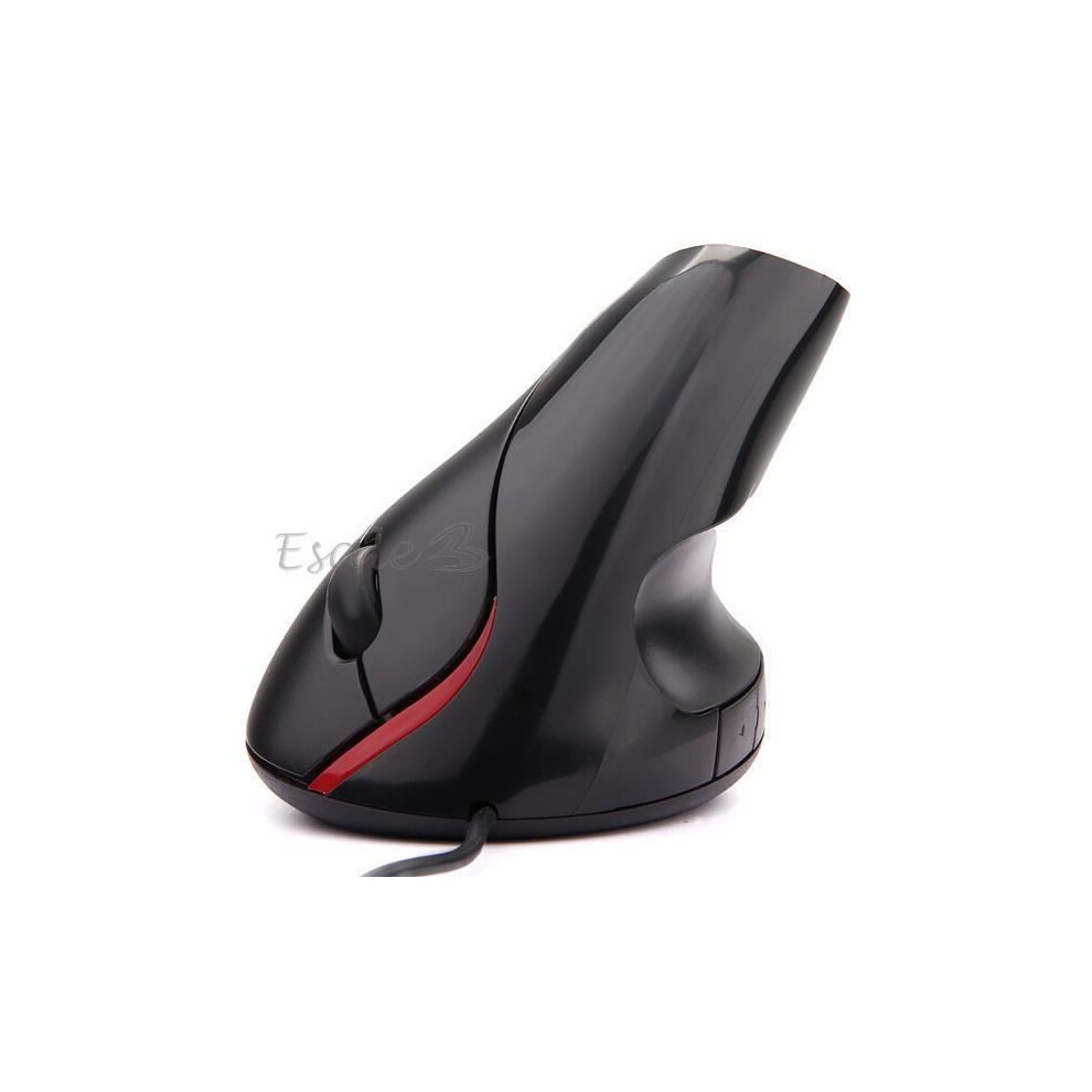 Memteq Usb Wired Optical Mouse 3 Buttons 1000 Dpi Led For Laptop Black 7333425909270
