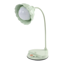 Lampa Boird Bláthanna Seanré, Lampa Deisce Dearaidh Bláthanna Inaistrithe agus Fillte do Sheomraí Leapa Mac Léinn le 3 Mhód Dath Rialú