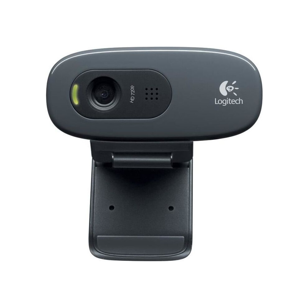 Logitech Hd Webcam C270 Hd Webcam With Built-In Microphone Skype-Msn-Facebook Compatible Black 7333425910207