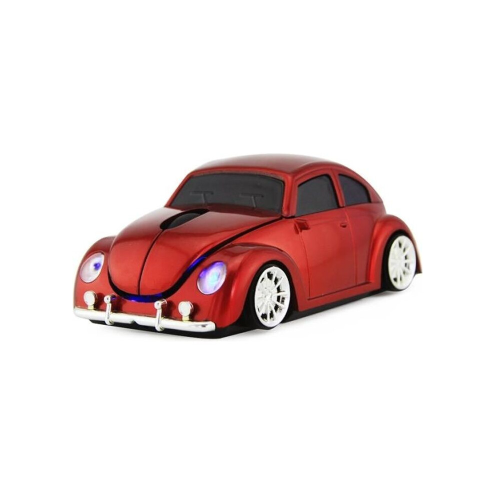 Wireless Mouse - Cool Beetle - Car Model - 1600 DPI - Ergonomic - USB 2.4 GHz