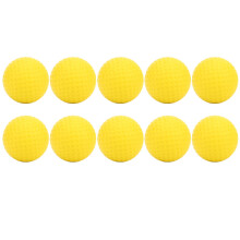 Lightweight Soft Golf Practice Balls For Home And Yard, Dent Resistant Crack Free Foam Design Realistic Flight Simulation High Visibility Bright Yello